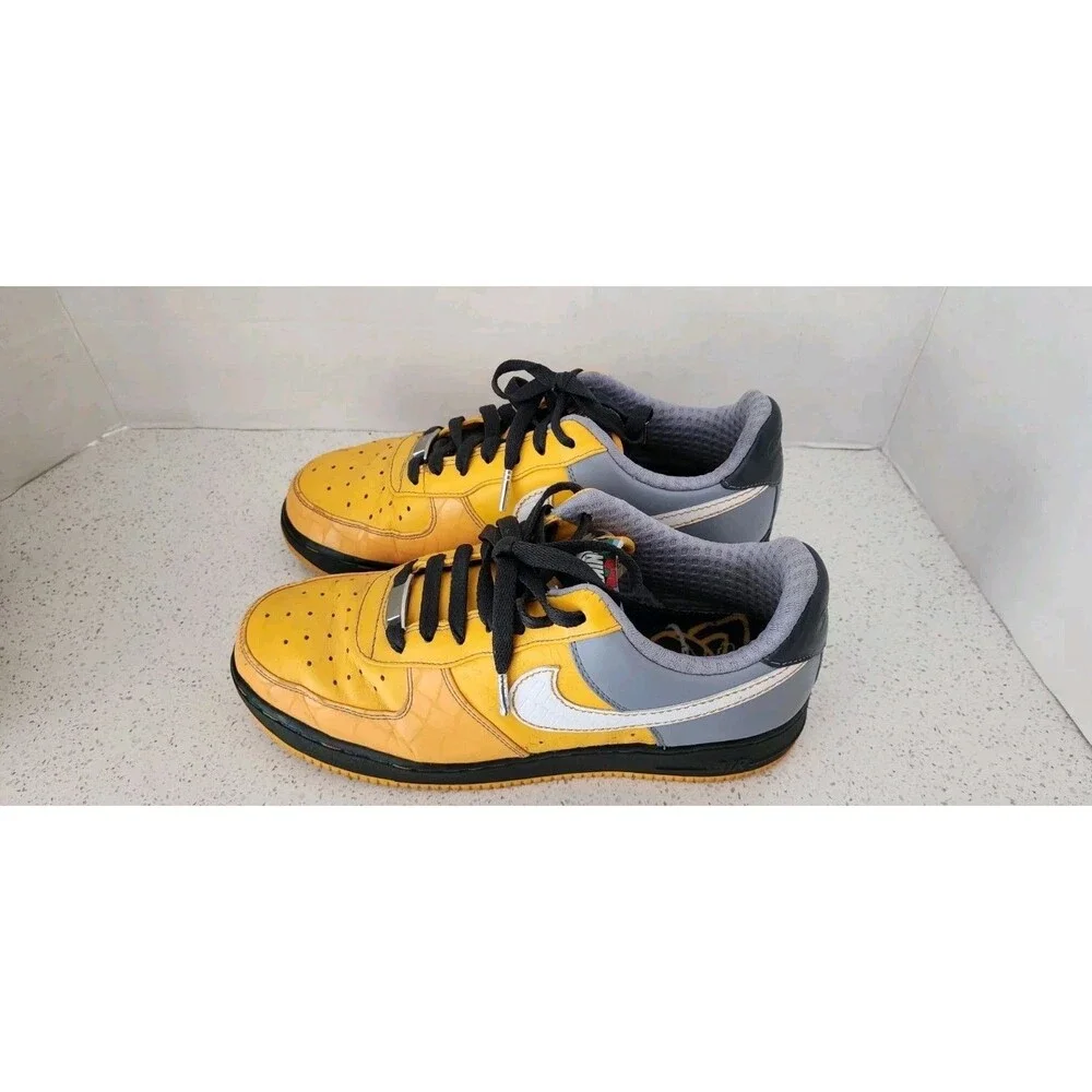Nike Air Force XXV 315517-711 Yellow/Gray/White SZ 7Y